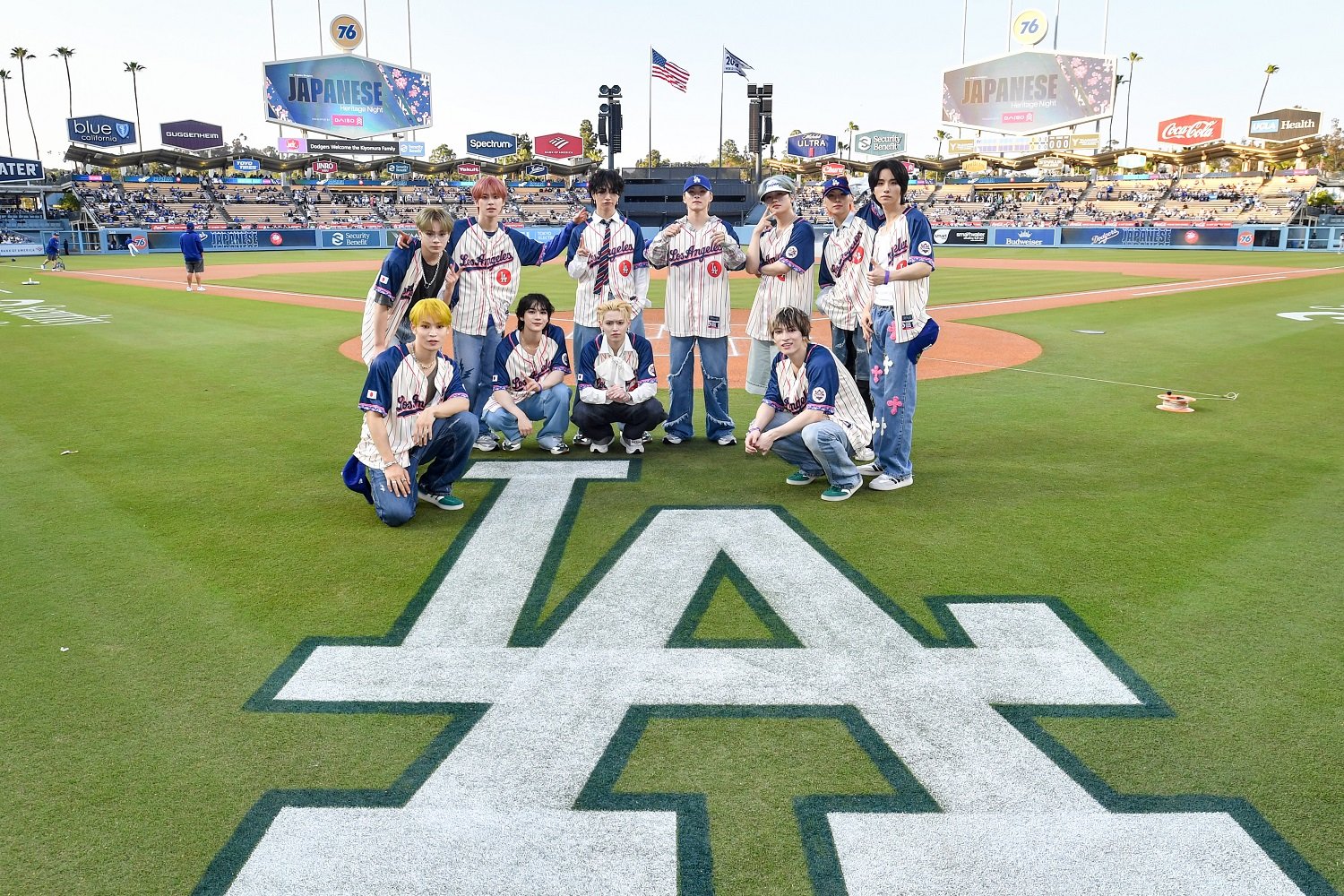 JO1がMLB「ドジャース vs マーリンズ」の Japanese Heritage Nightで